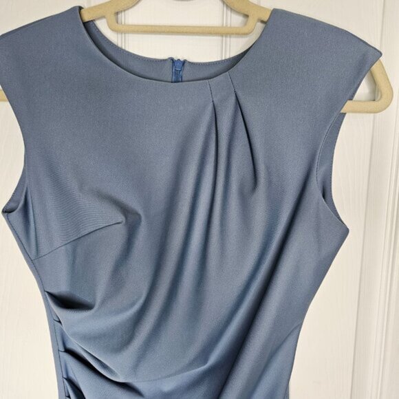 RINASCIMENTO Dress in blue grey color Size S Made in Italy - Picture 4 of 15